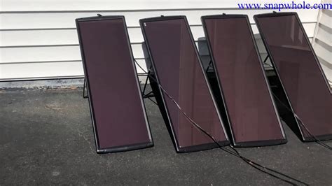 A lone box, I had set it up for swarm trap but got shut down by the wife. . Youtube harbor freight solar panels